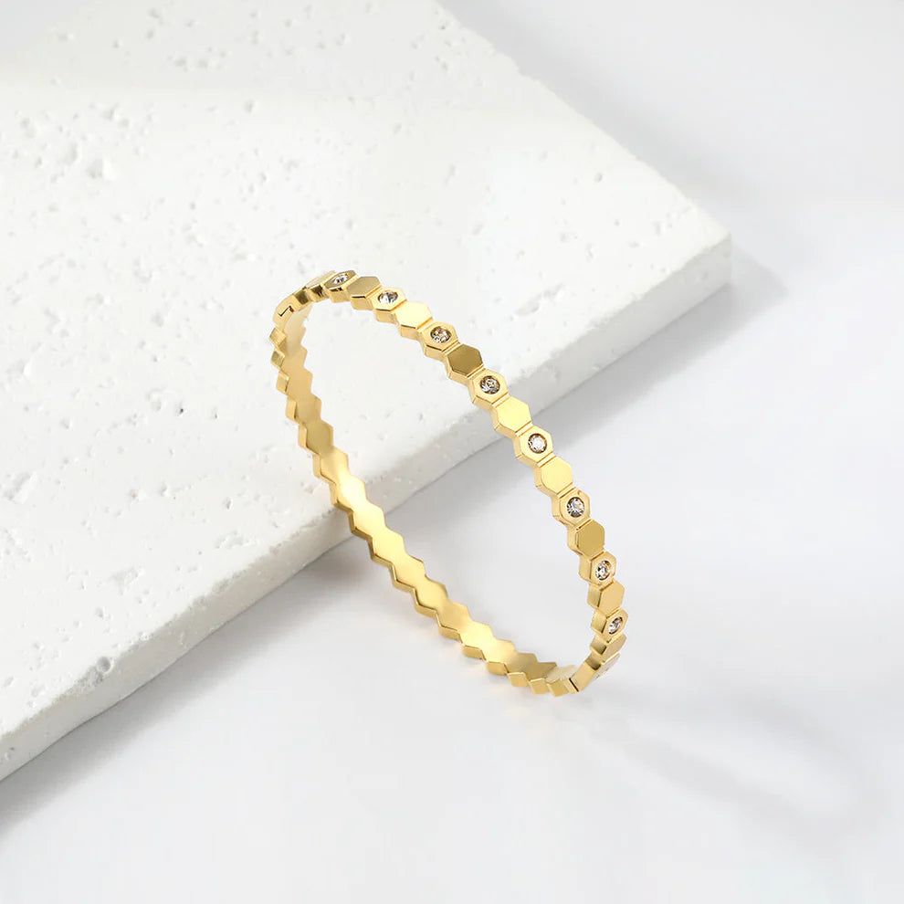 Hexa Stone Bracelet