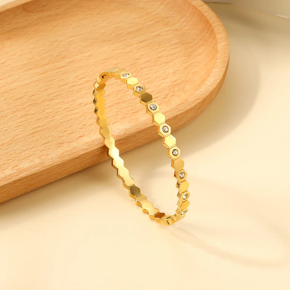 Hexa Stone Bracelet