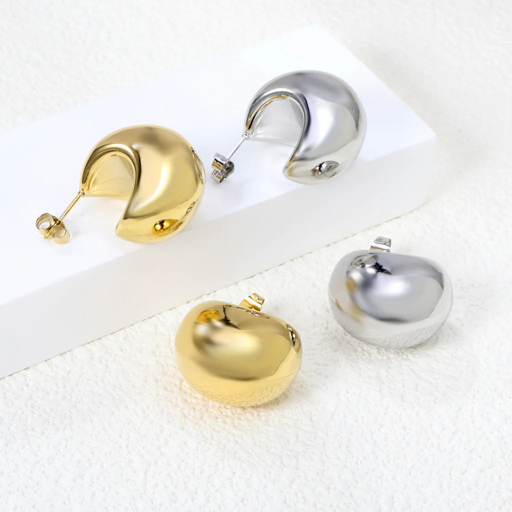 Fat Arc Earrings