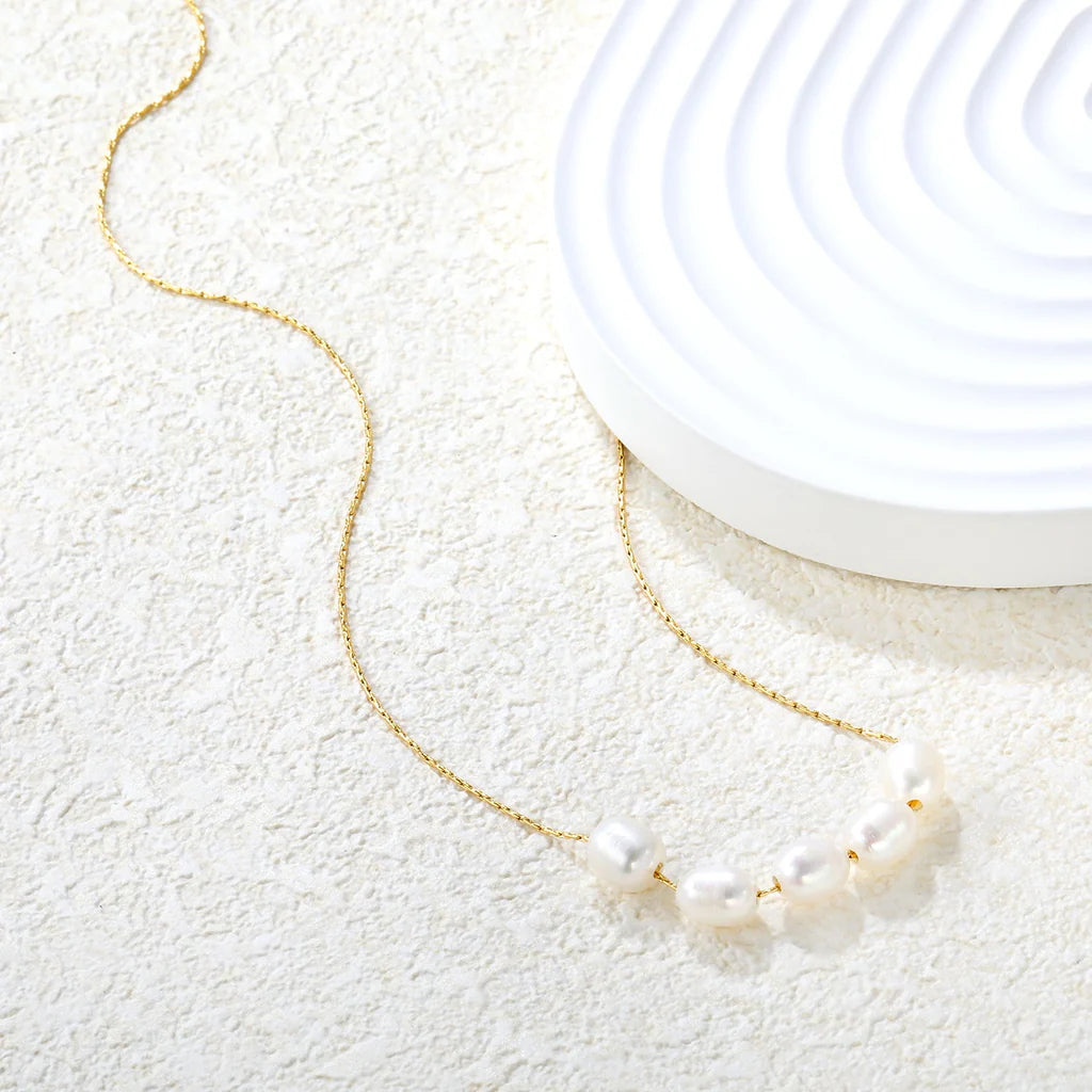 Sea Pearl Chain Necklace