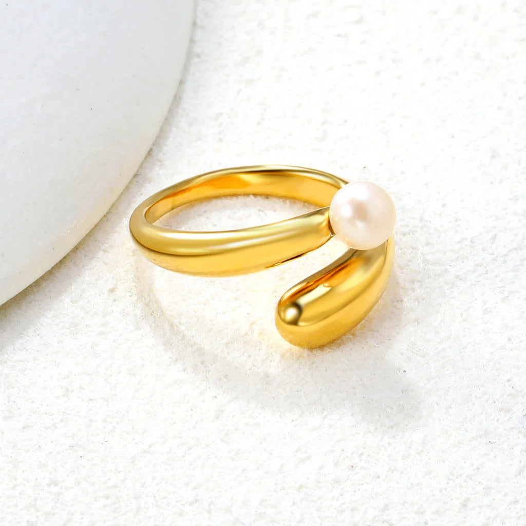 Single Pearl Ring