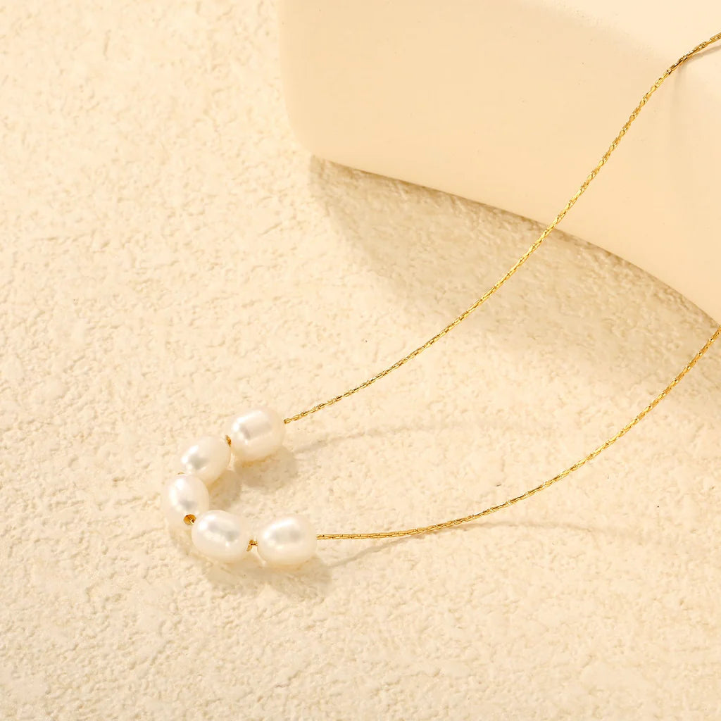 Sea Pearl Chain Necklace