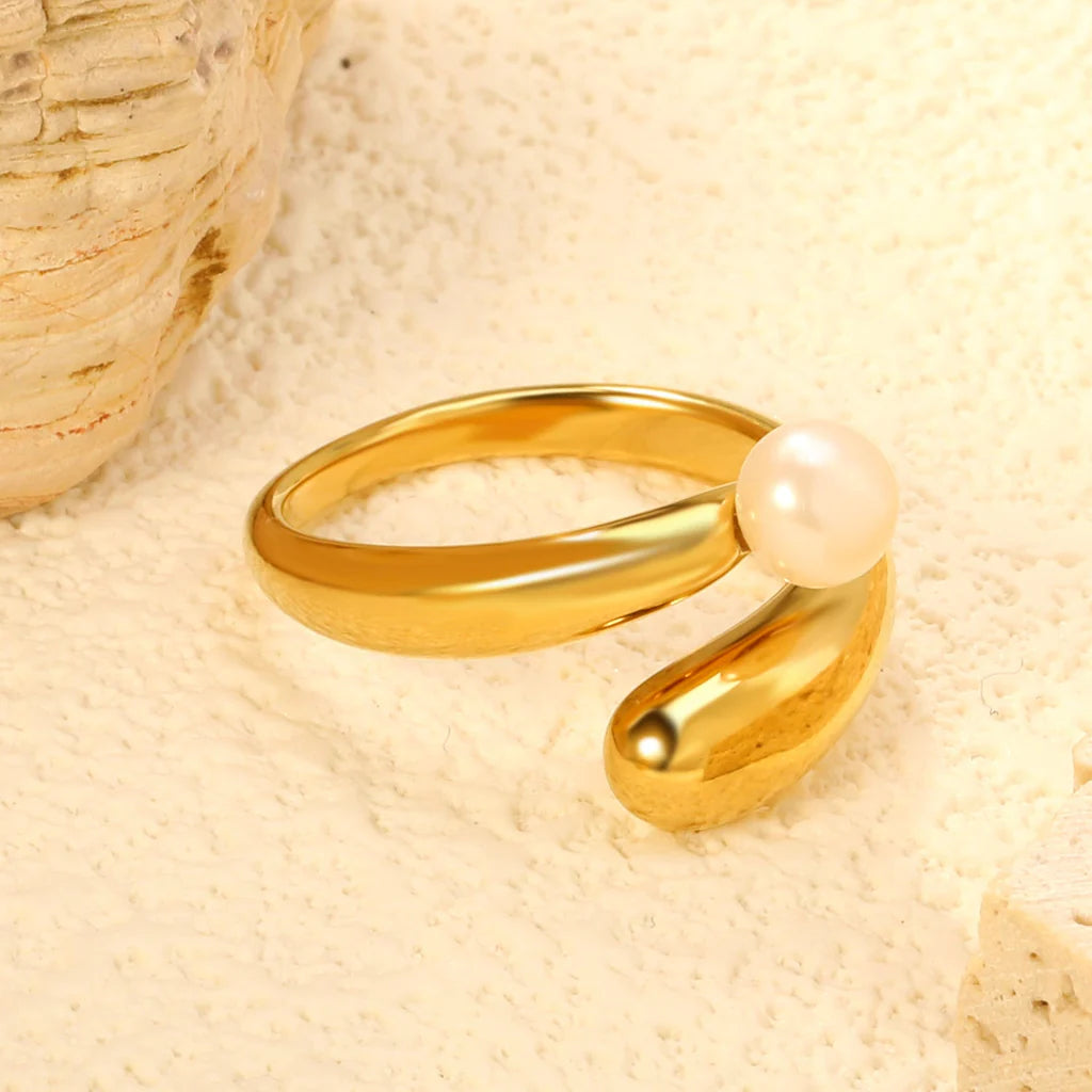 Single Pearl Ring