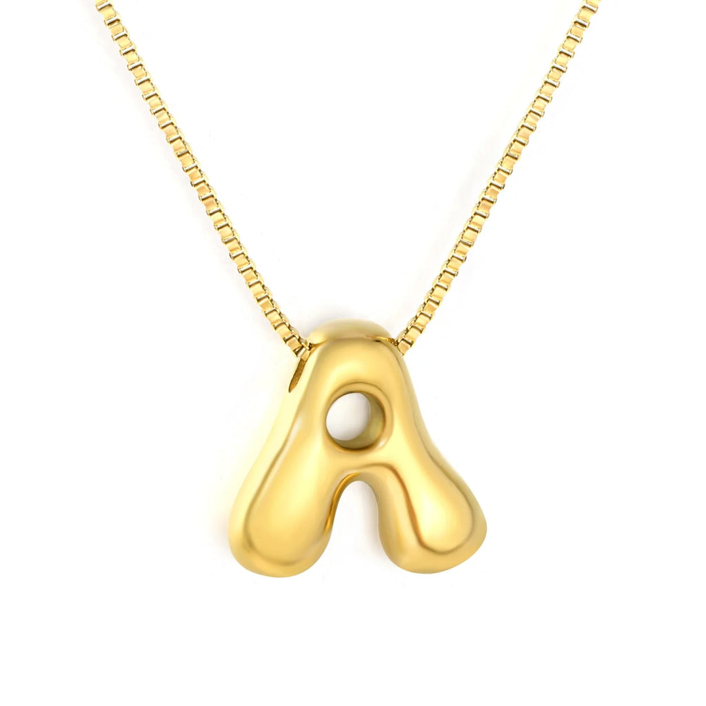 Initial Pendant Necklace