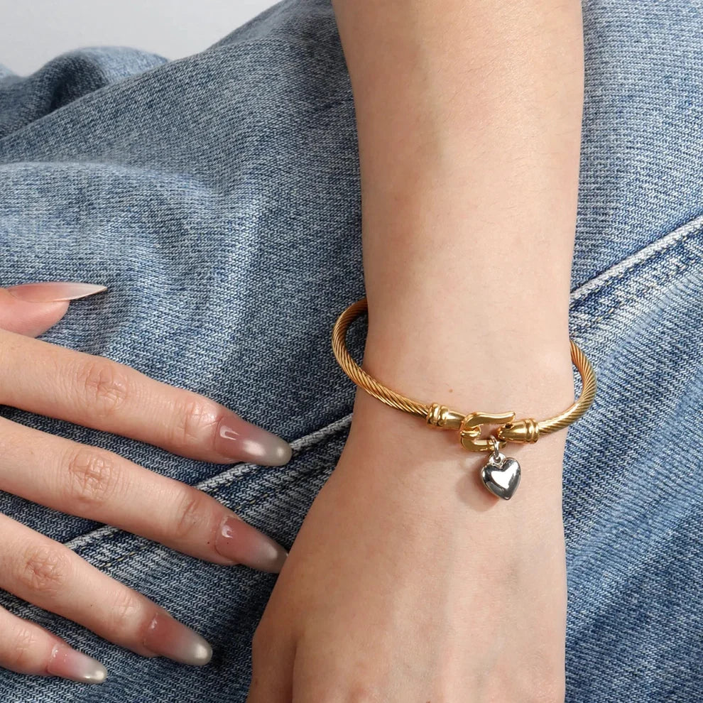 Heart Lock Bracelet