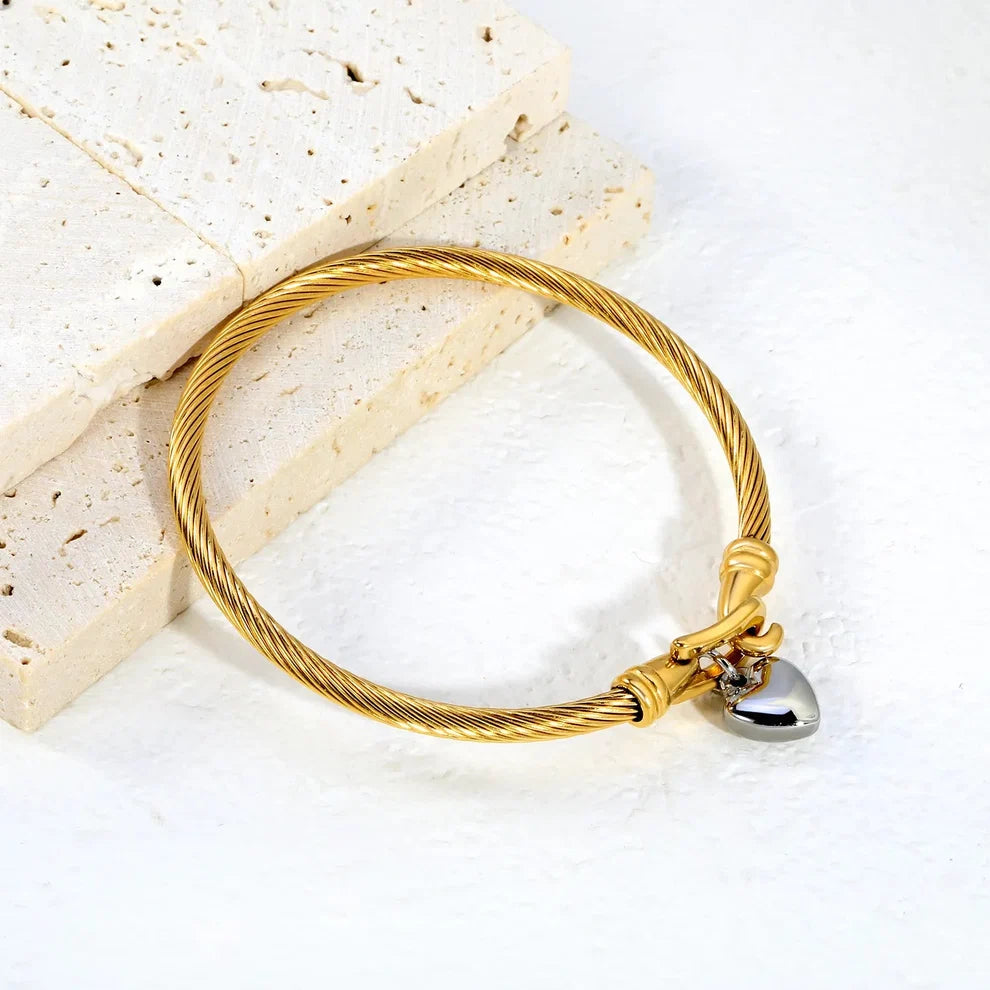 Heart Lock Bracelet