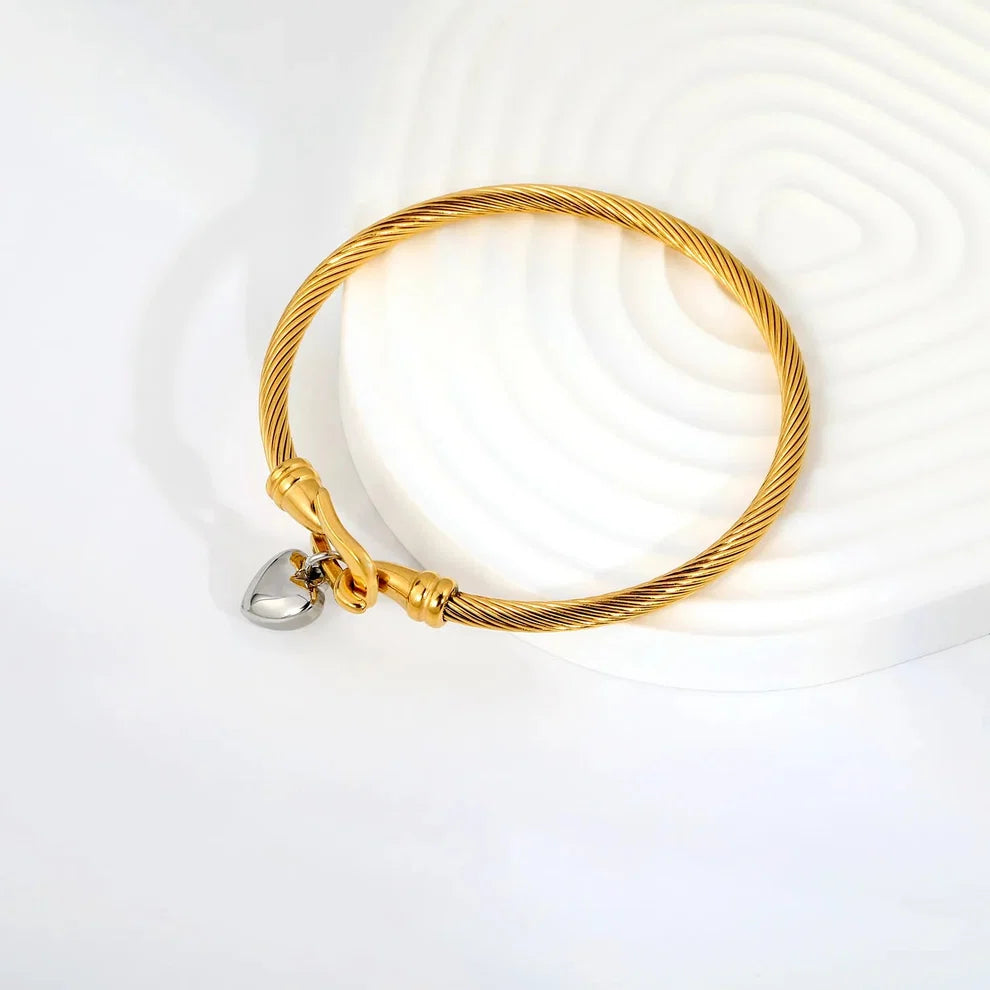 Heart Lock Bracelet