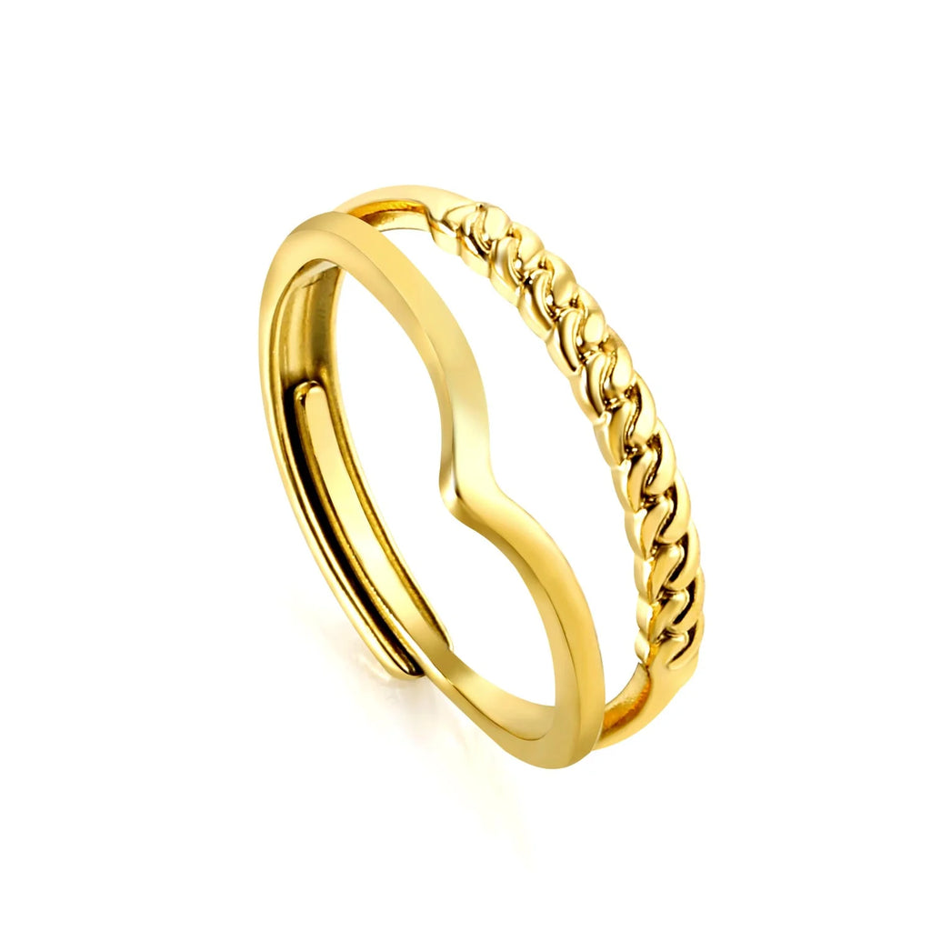 Twin Geometric Ring
