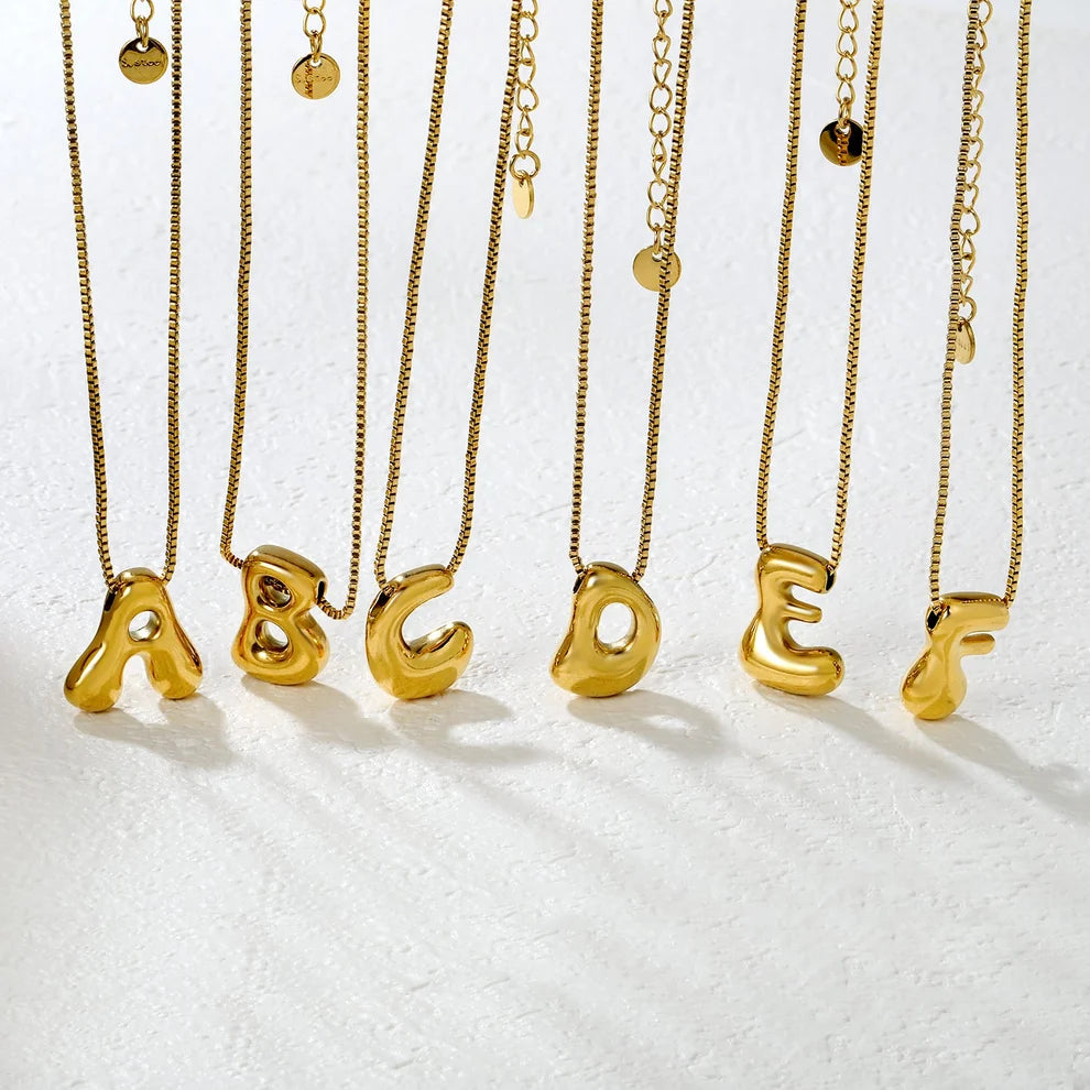 Initial Pendant Necklace