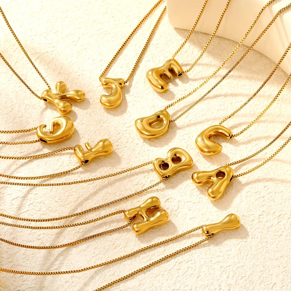 Initial Pendant Necklace
