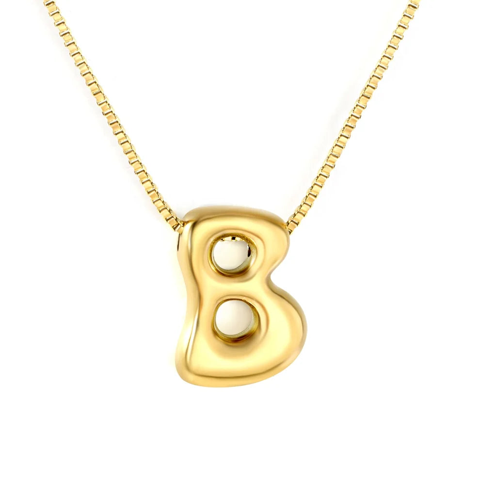 Initial Pendant Necklace