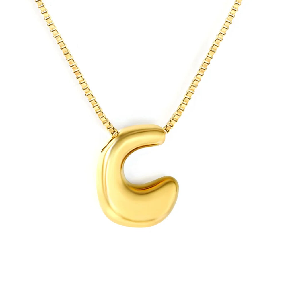 Initial Pendant Necklace