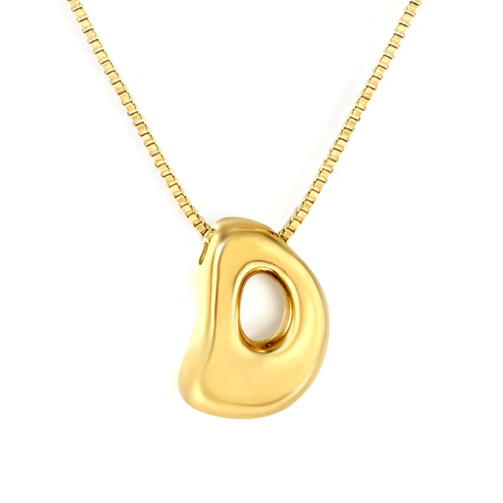 Initial Pendant Necklace