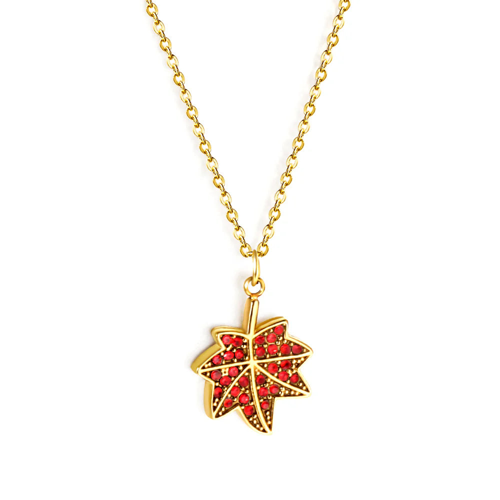 Canadian Maple Necklace