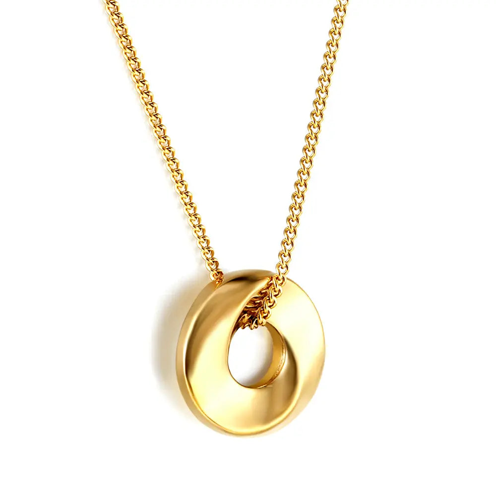 Hanging Ring on a chain Necklace