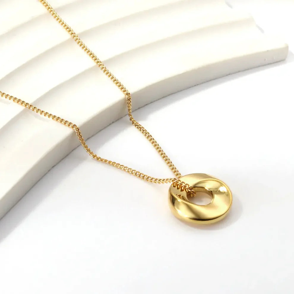 Hanging Ring on a chain Necklace
