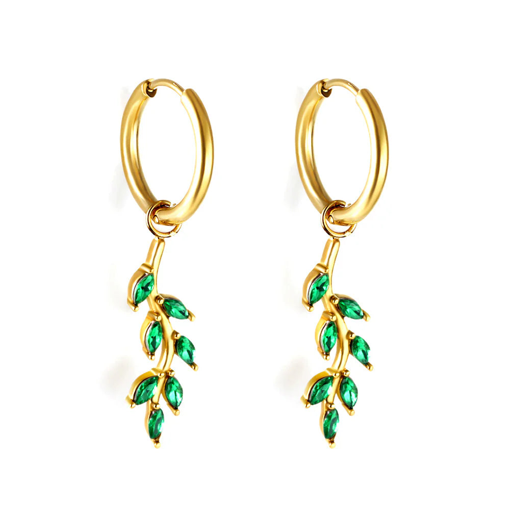 Leafy Earrings