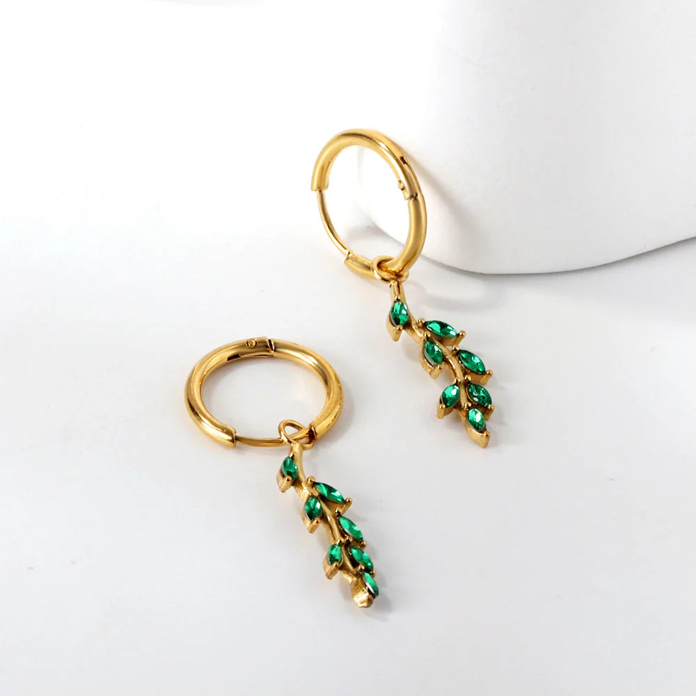 Leafy Earrings