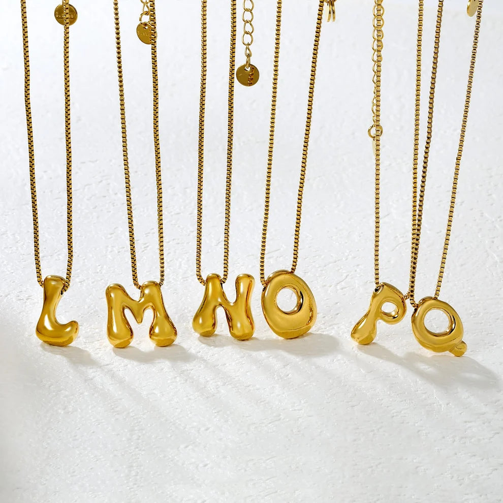 Initial Pendant Necklace