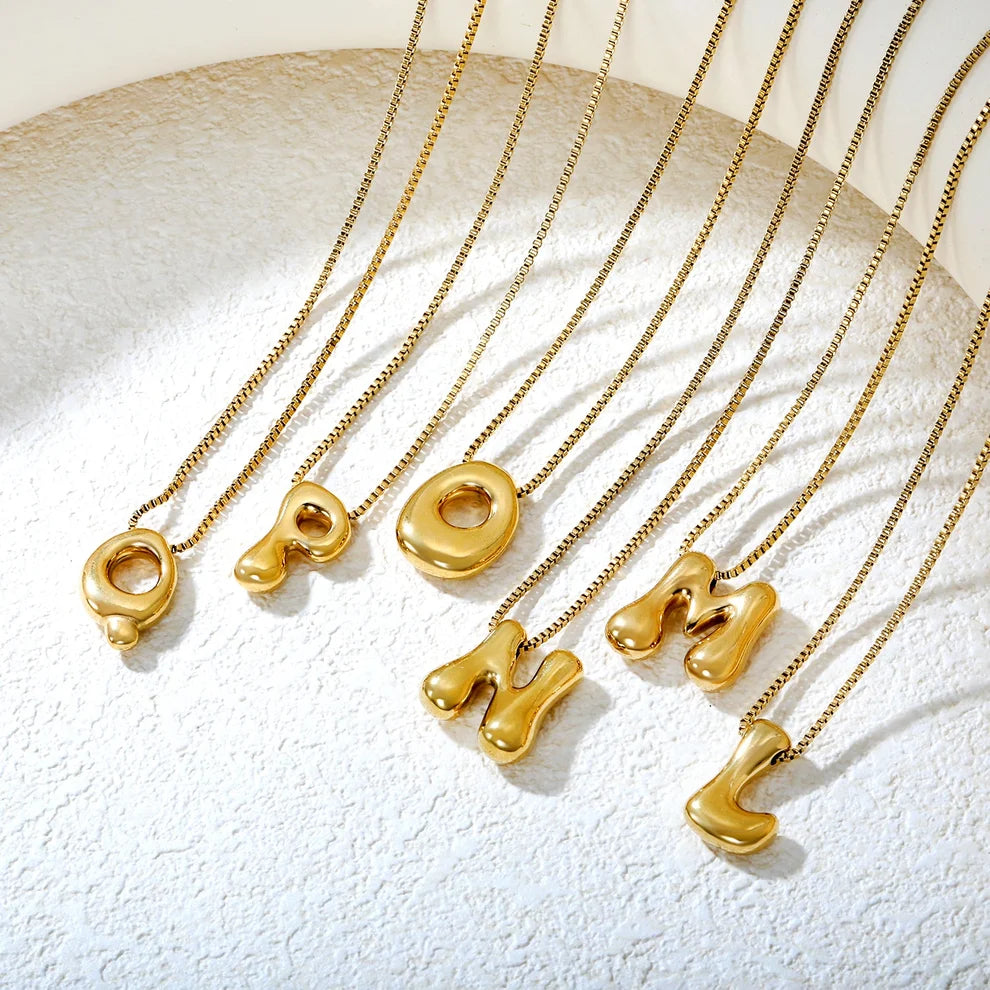 Initial Pendant Necklace