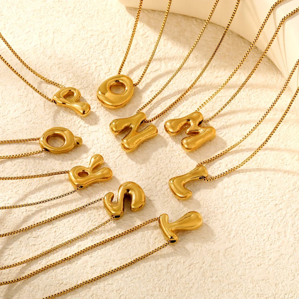 Initial Pendant Necklace