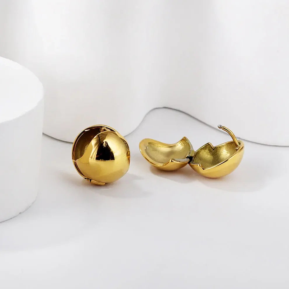 Gold Drops Earrings