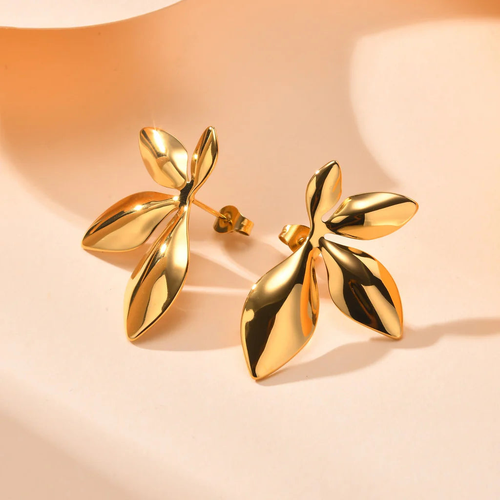 Honey bloom Flower Earrings