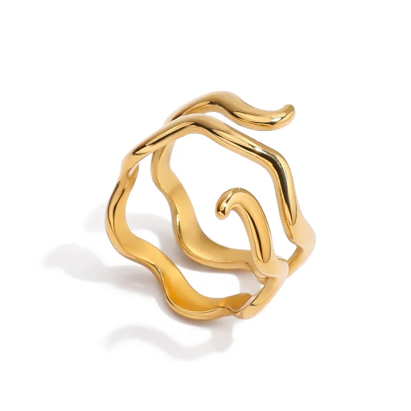Curvy Coiled Ring