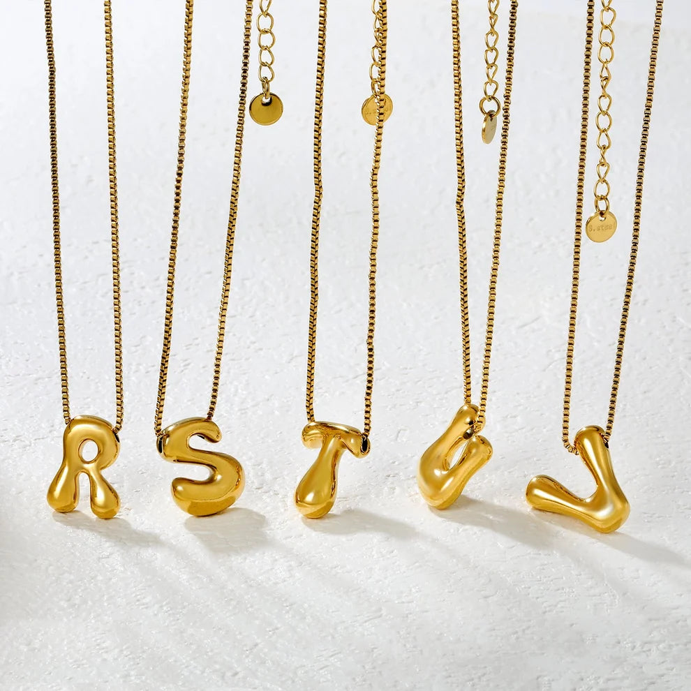 Initial Pendant Necklace