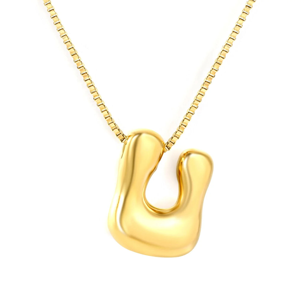 Initial Pendant Necklace