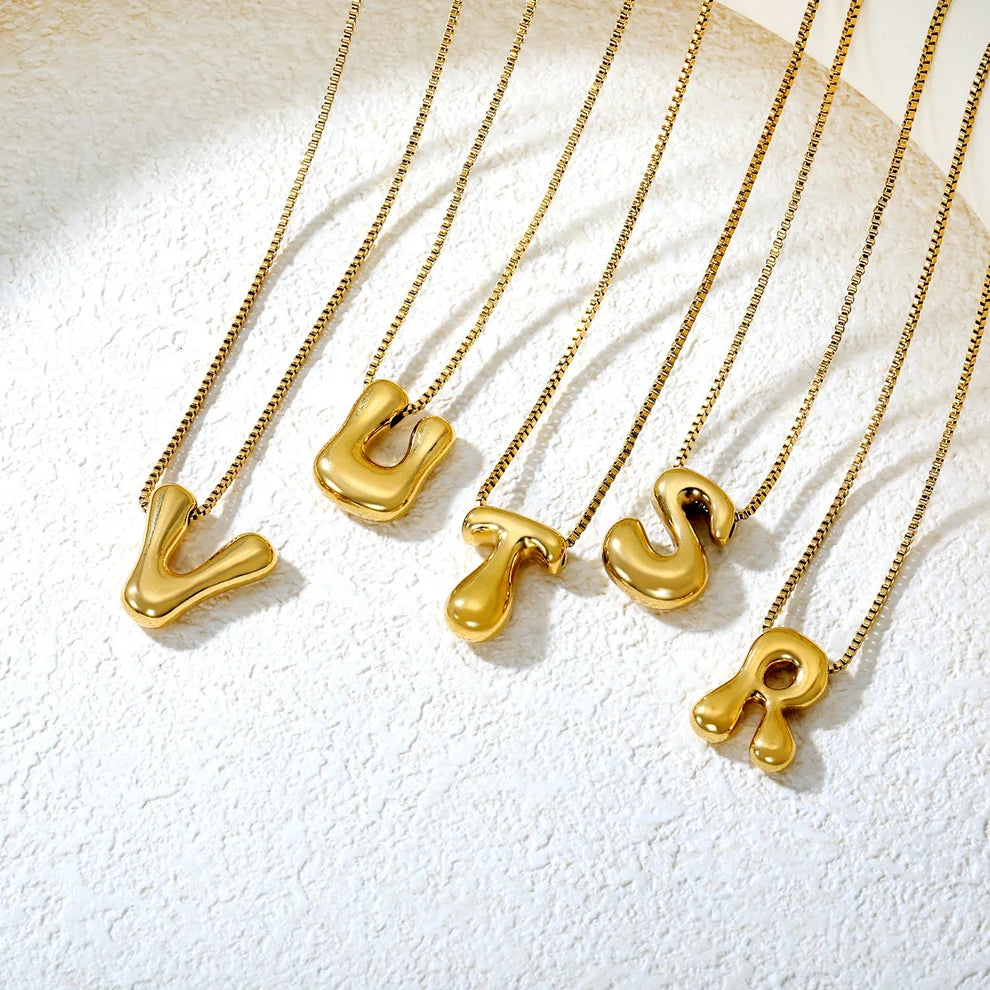 Initial Pendant Necklace
