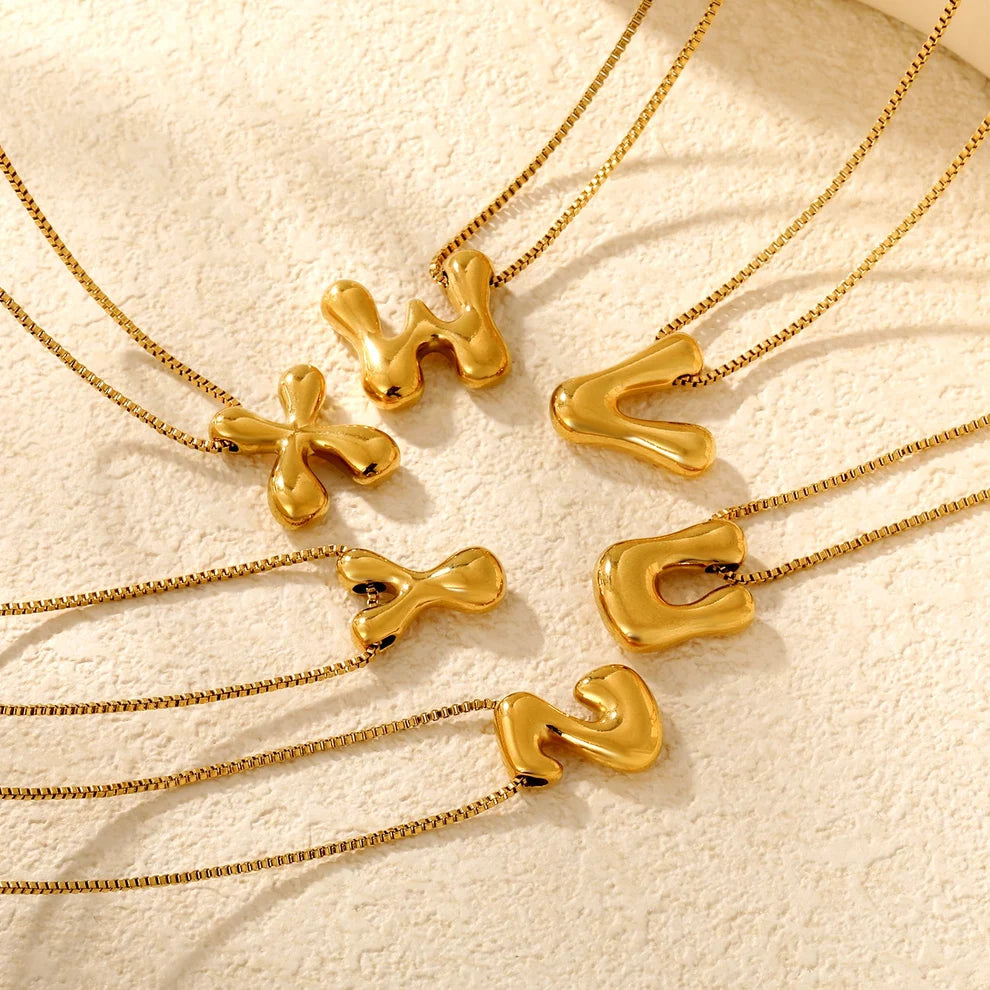 Initial Pendant Necklace
