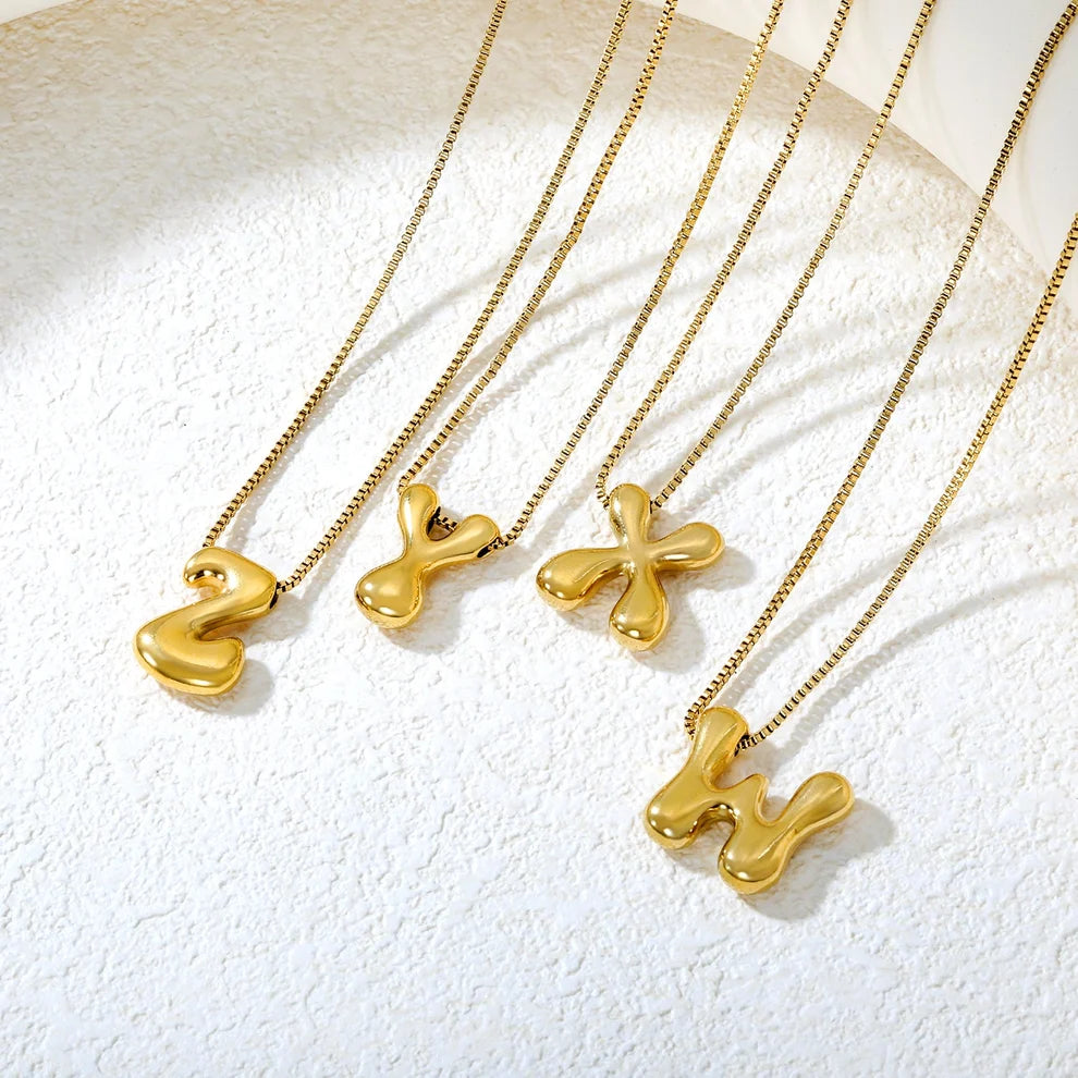 Initial Pendant Necklace