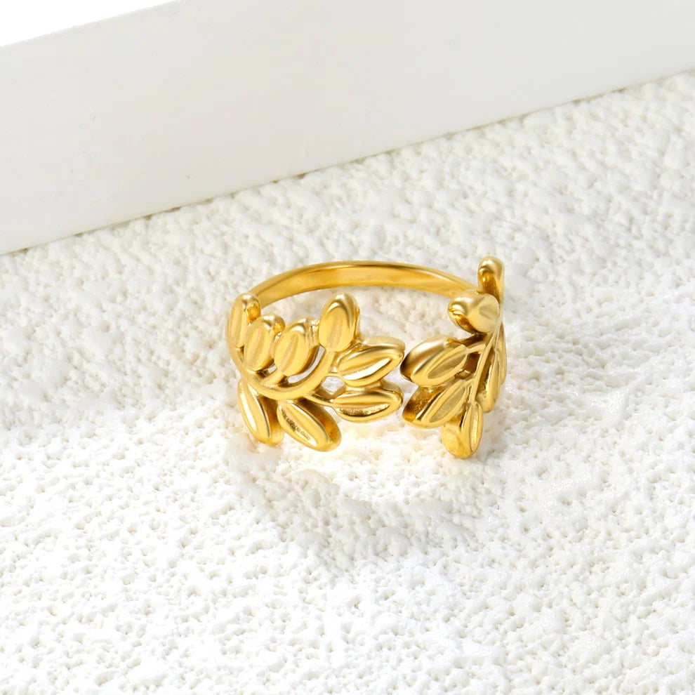 Leaf End Ring
