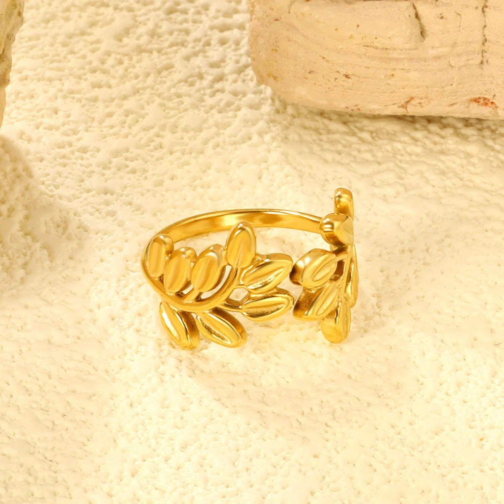 Leaf End Ring
