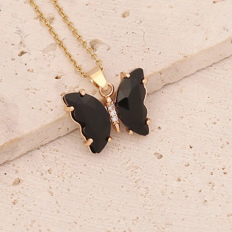 Butterfly Pendant Necklace