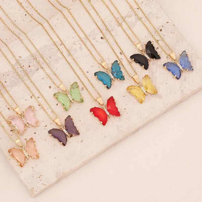 Butterfly Pendant Necklace