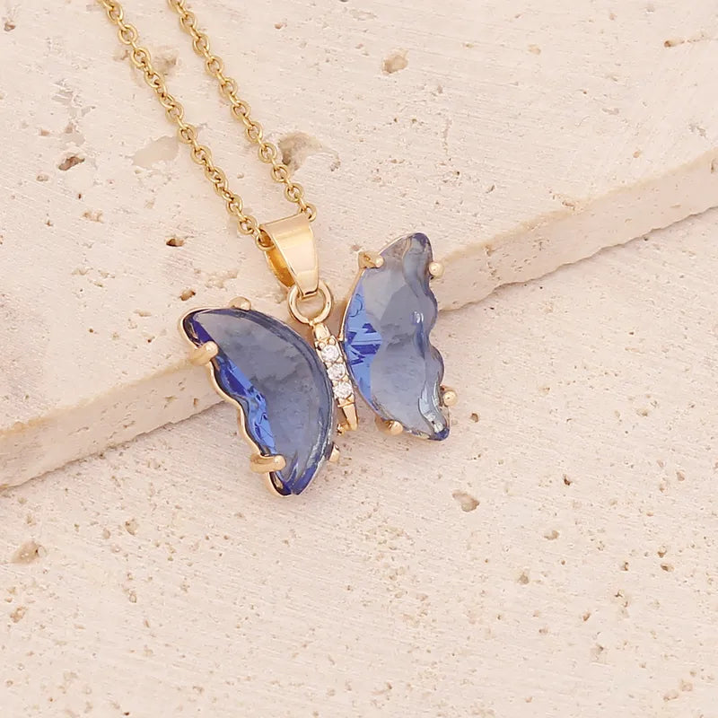 Butterfly Pendant Necklace