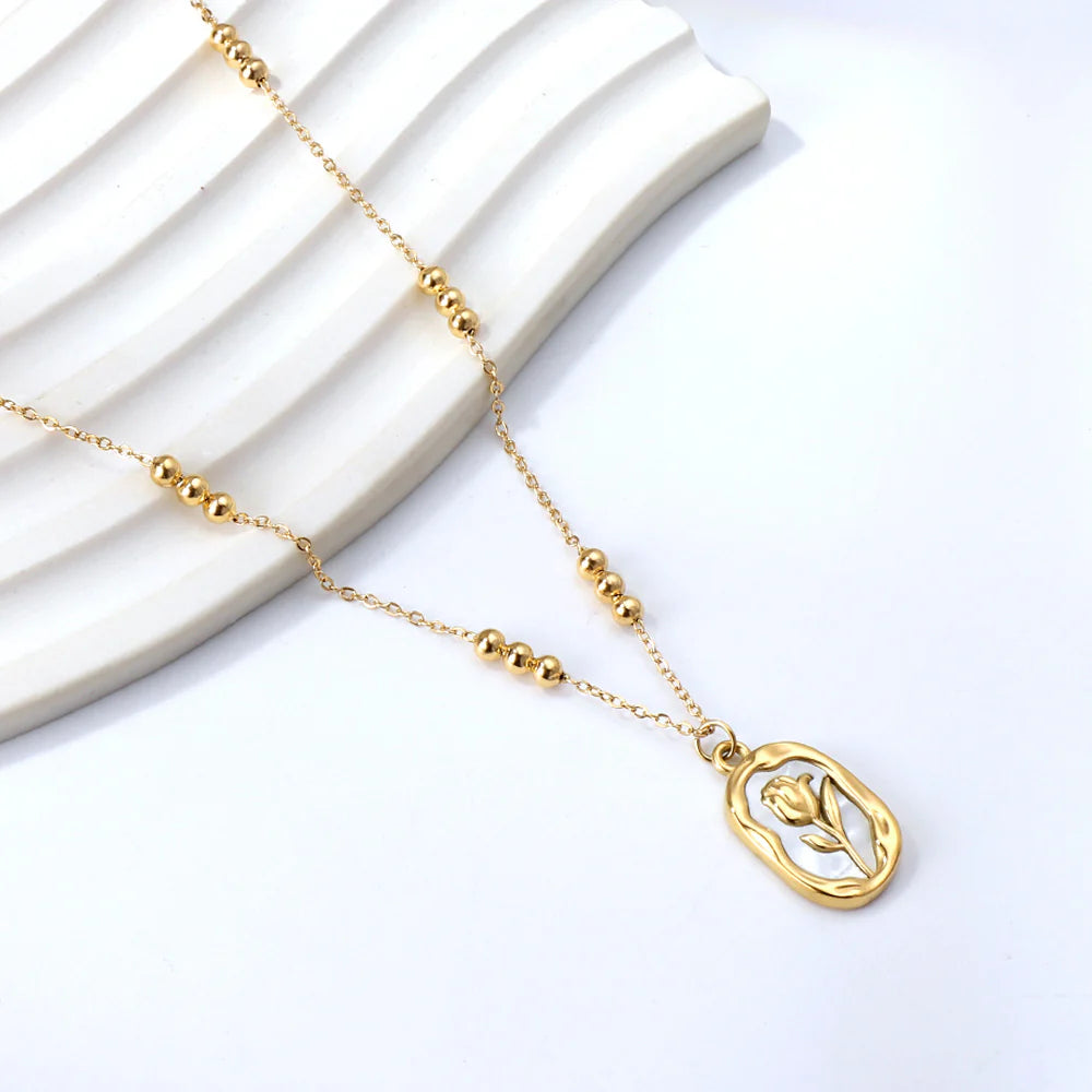 Celestial Rose Necklace